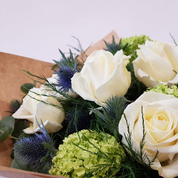 Hand-tied Bouquet.      Designer's Choice